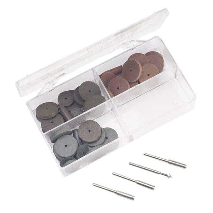 Cratex 45-Piece Sanding Wheel, Point and Mandrel Kit