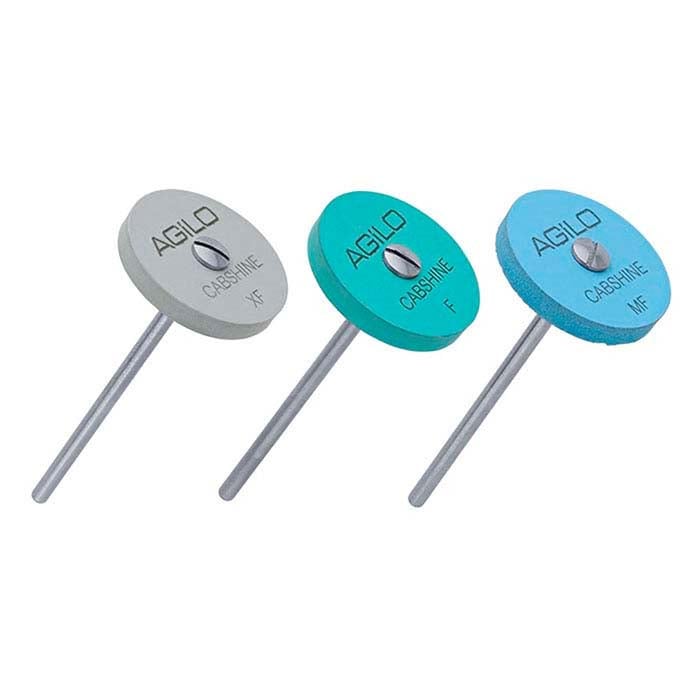 مجموعة AGILO® CABSHINE لتلميع العجلات بحافة مسطحة ماسية