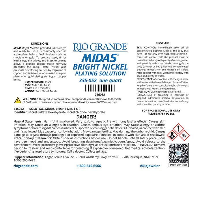 Midas® Acid Dip Solution Mix