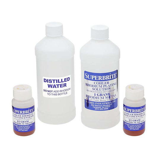 طقم طلاء الحمام بالروديوم Cohler Superbrite®