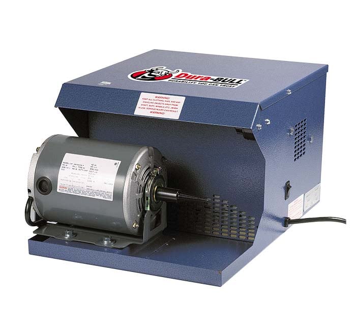 Dura-BULL® Single-Station Polishing Cabinet and Motor, 165 cfm