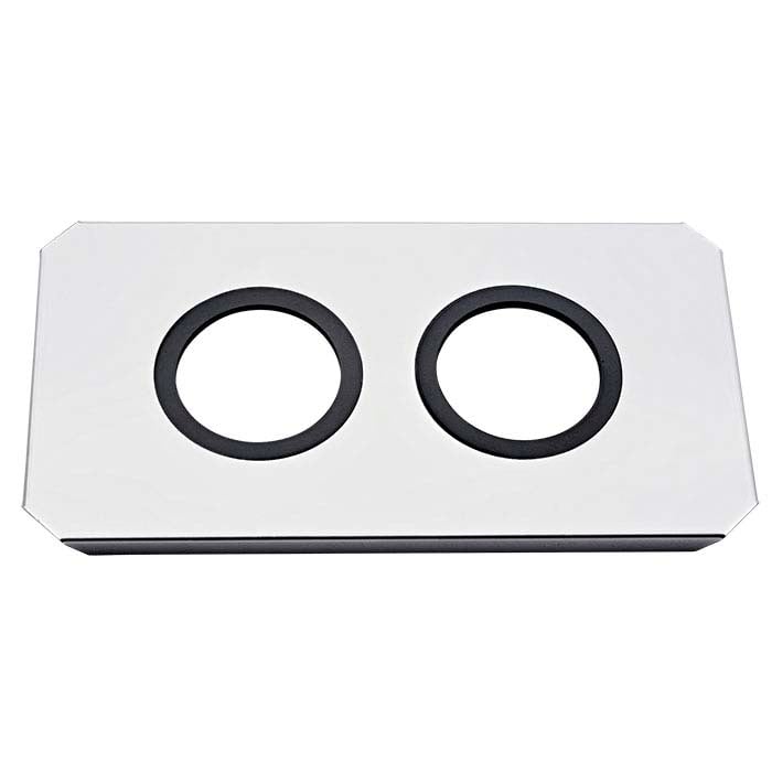 Stainless Steel Two-Beaker Holder for Elmasonic 30H Ultrasonic Cleaner