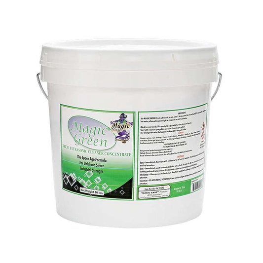 Magic Cast® Magic Green™ Ultrasonic Cleaning Powder, 4.54 kg.