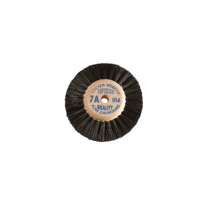 Cocker-Weber Superior Chungking #7A 3-Row Bristle Brush, 63.5 mm