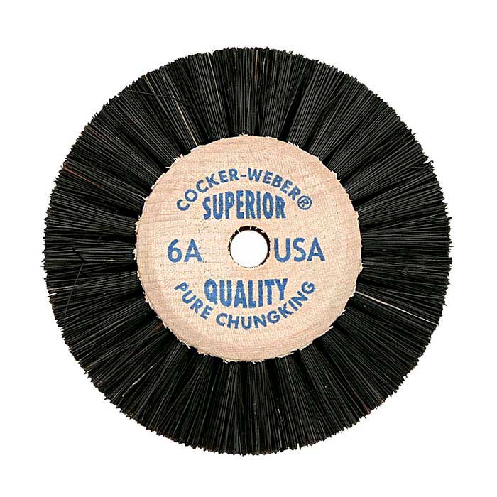 Cocker-Weber Superior Chungking #6A 2-Row Bristle Brush, 63.5 mm