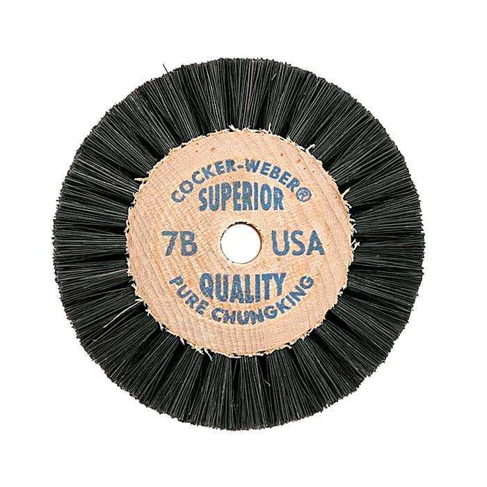 Cocker-Weber Superior Chungking #7B 3-Row Bristle Brush, 57.15 mm