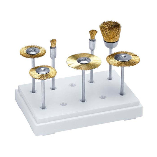 طقم فرشاة نحاسية، مركبة