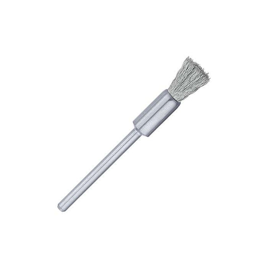 Technique™ Crimped-Wire Steel End Brush, Mounted