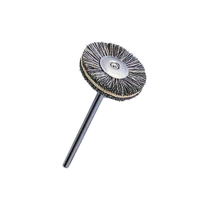 Chamois and Medium Natural Bristle Combination Brush, Mounted