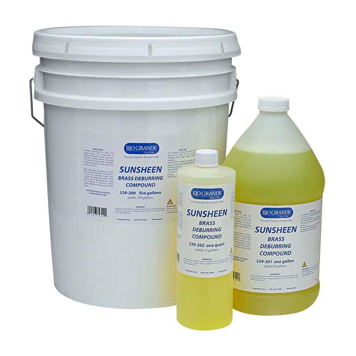 Sunsheen Brass Deburring Compound