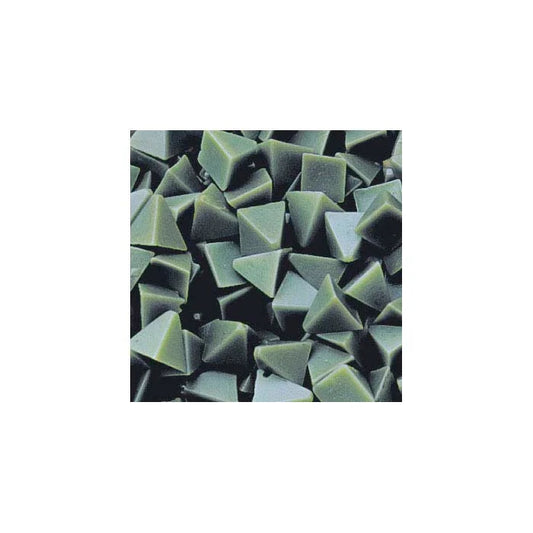 Standard Plastic Pyramid Media, Green, Fine Cut