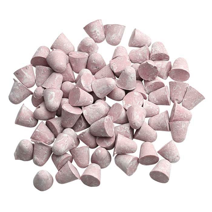 Clean Cut Plastic Cone Media, Pink/Tan, Medium Cut – Amadesa
