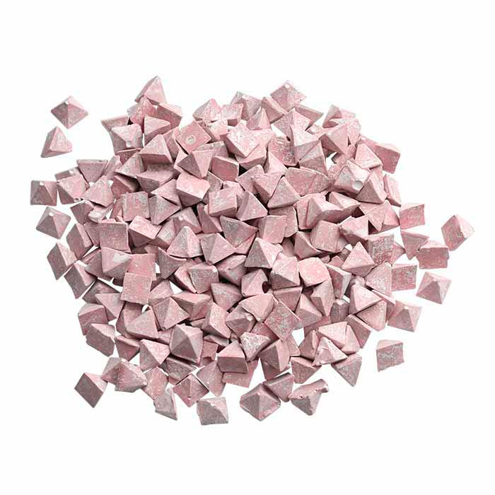 Clean Cut Plastic Pyramid Media, Tan, Medium Cut