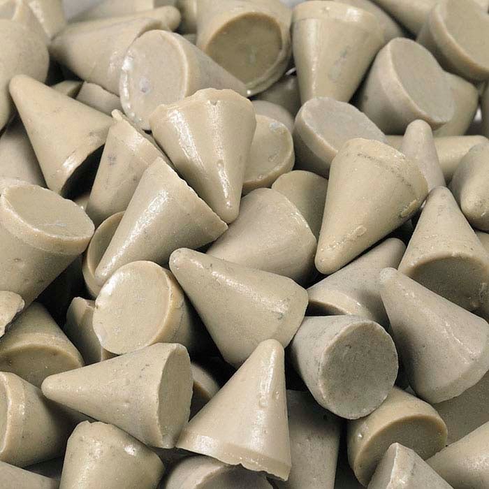 Standard Plastic Cone Media, Tan, Extra-Fine Cut