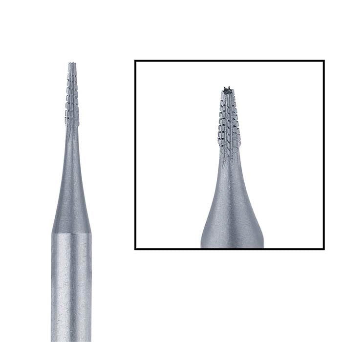 Busch® Tungsten Vanadium Cross-Cut Cone Bur