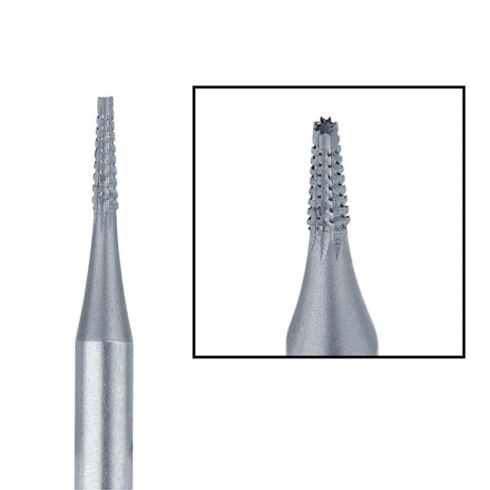 Busch® Tungsten Vanadium Cross-Cut Cone Bur