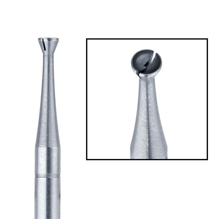 Busch® Tungsten Vanadium Twincut Concave Cone Bur