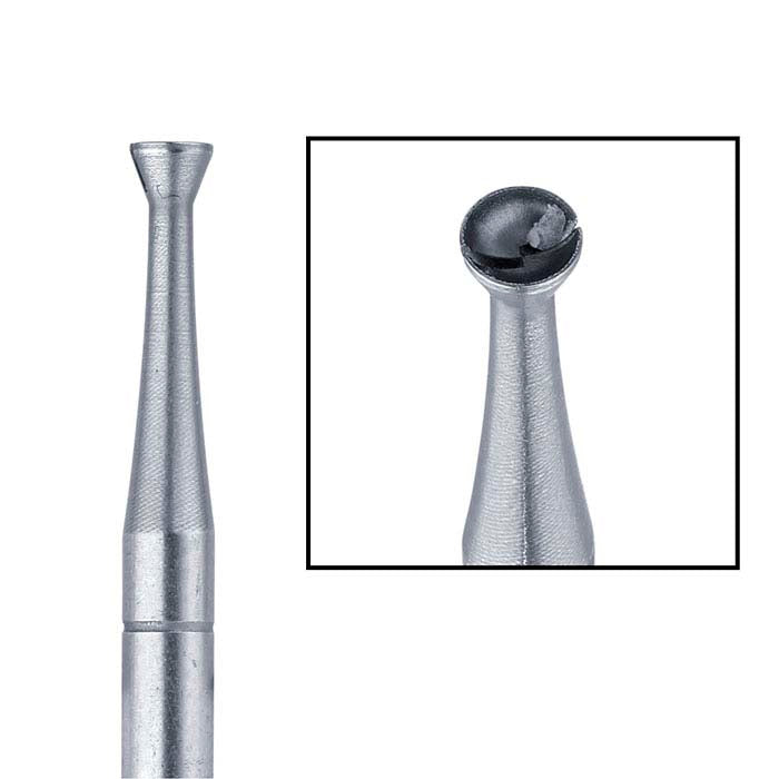 Busch® Tungsten Vanadium Twincut Concave Cone Bur