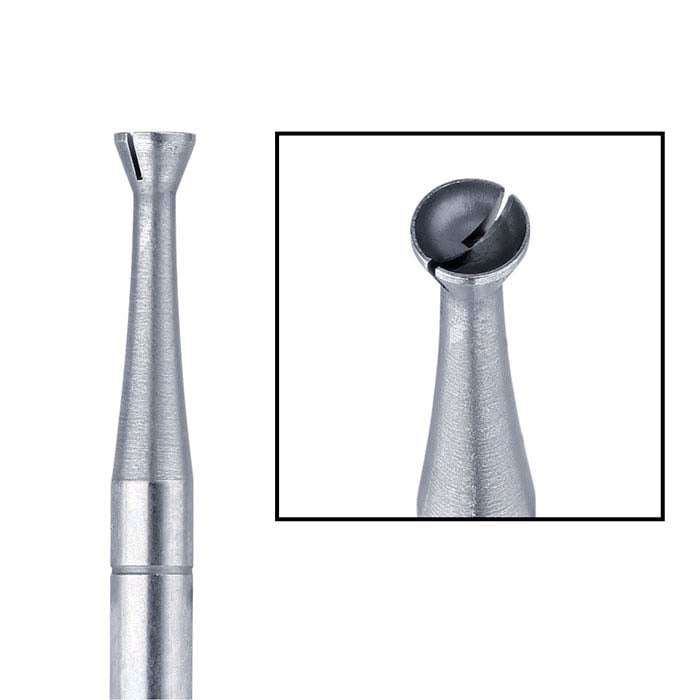 Busch® Tungsten Vanadium Twincut Concave Cone Bur