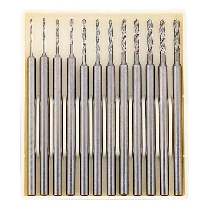Busch® Tungsten Vanadium Twist Drill Set, 0.5