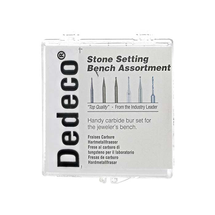 Dedeco® Carbide Sampler Stone Setting Kit, Six Piece