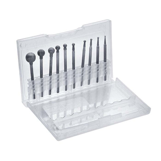 مجموعة رؤوس ماسية مستديرة، مجموعة من 10