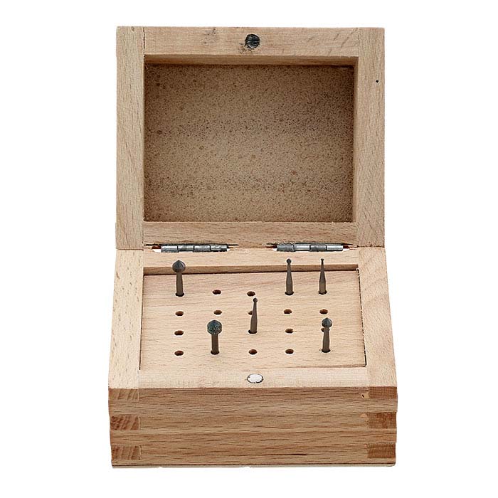 Wood Hinged Bur Organizer Block, 20-Hole