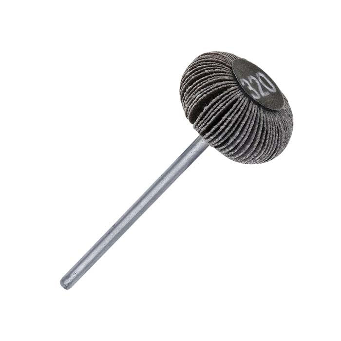 Technique™ Oval-Edge Flap Wheels, Mounted