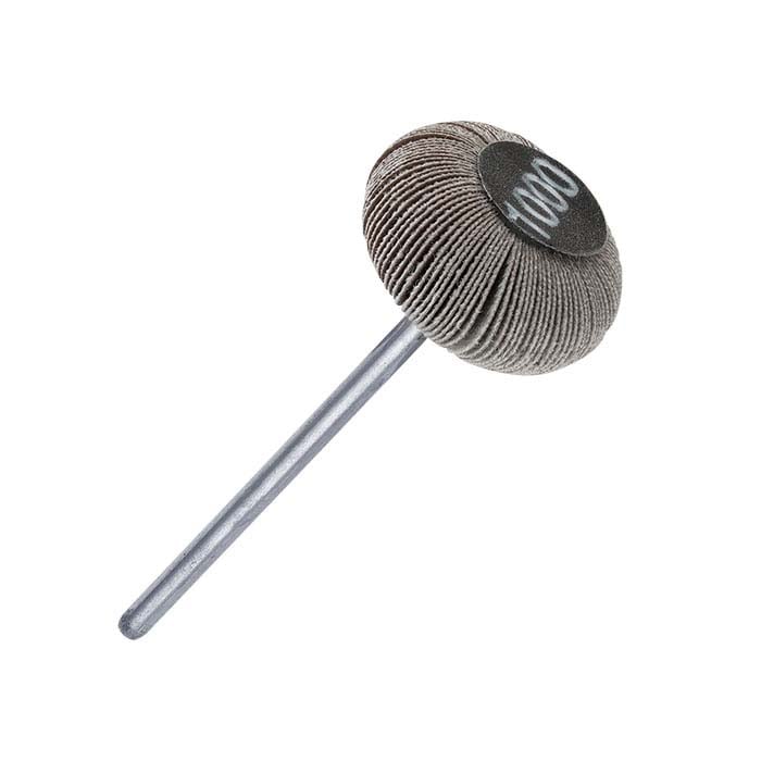 Technique™ Oval-Edge Flap Wheels, Mounted