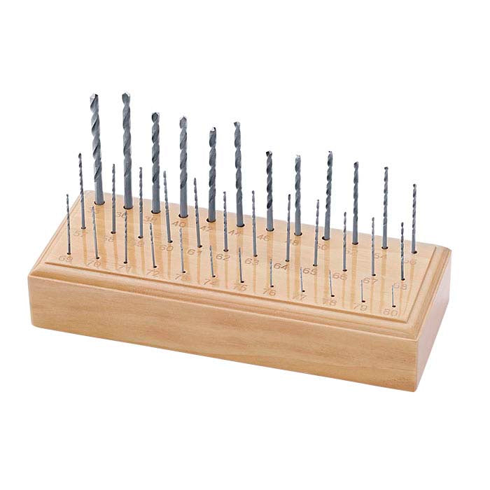 Набор больших сверл из быстрорежущей стали с винтовой канавкой