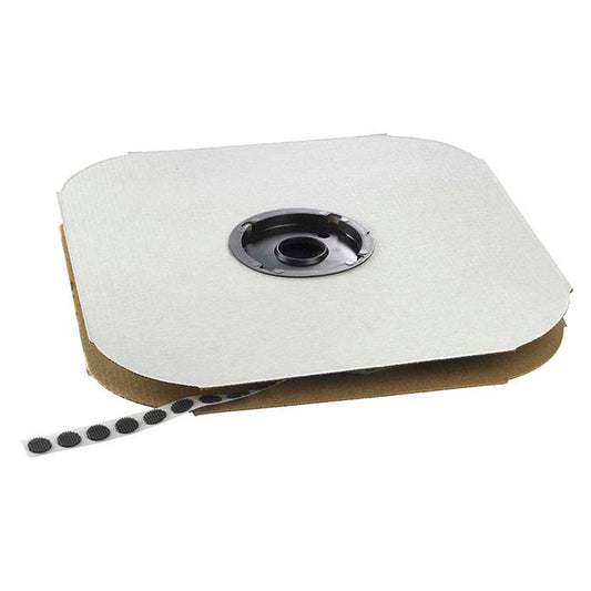 Velcro® Black 12.7mm Hook-Side Dots
