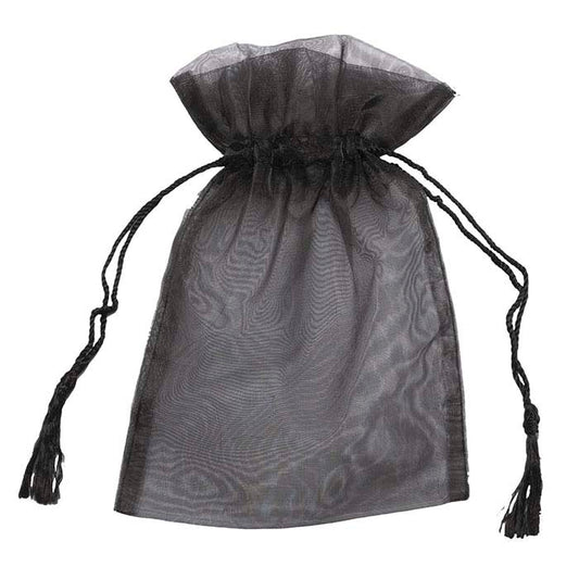 Organza Jet 127.0mm x 177.8mm Pouch