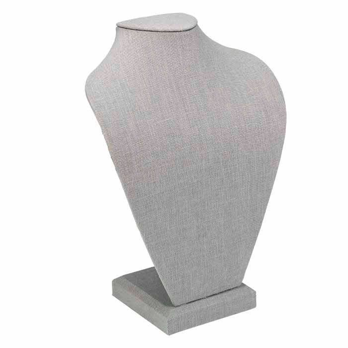 银色亚麻项链展示架