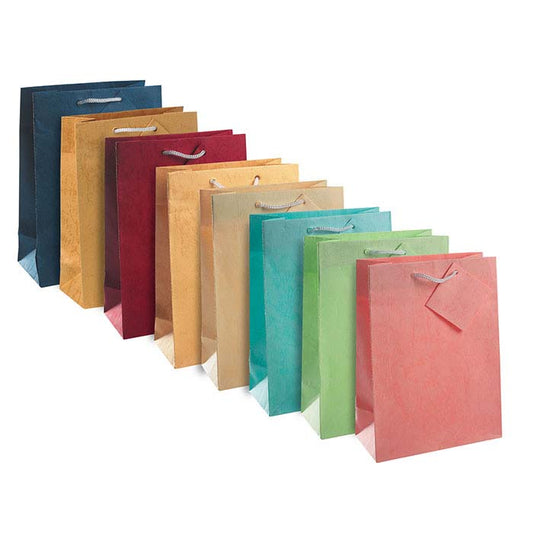 Textured Paper Tote Assortment