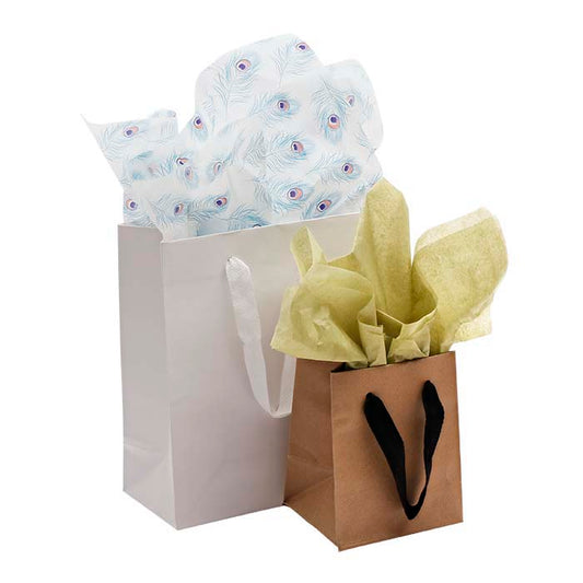 Sac en papier Empire White Manhattan