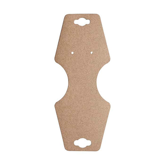 Kraft mat papir kombinations smykkekort