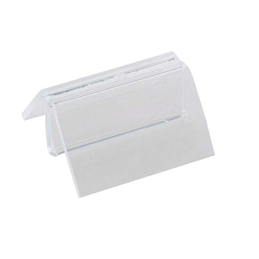 Clear Acrylic Pinch-Slot Jewelry Card Holder