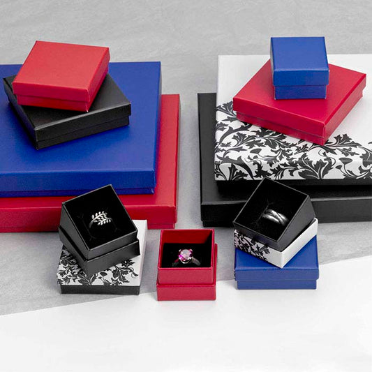 Soft Touch Red Ring Gift Box