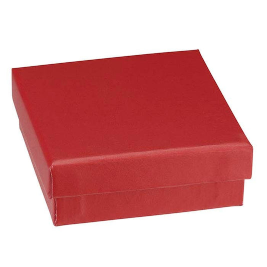 Soft Touch Red Pendant or Earring Gift Box
