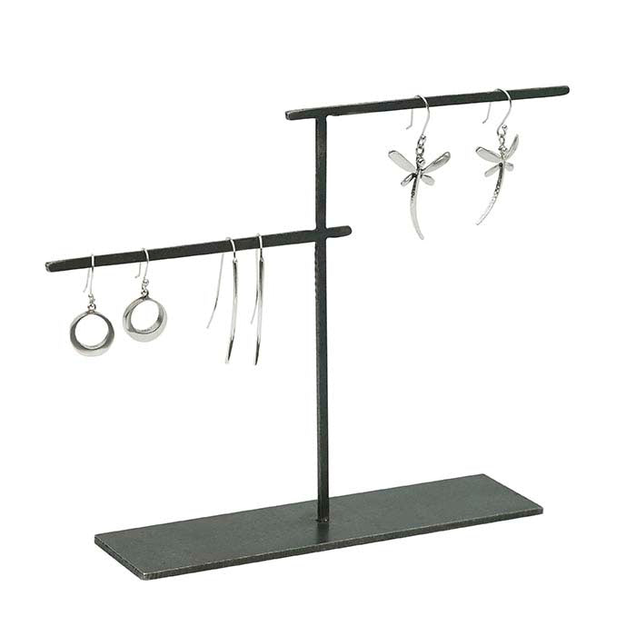 Artisan Metal Two-Bar Earring Display