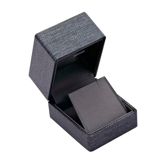 Silver Night Metallic Premium Lint Oorbellen Cadeaudoos