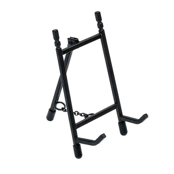 Cavalletto Espositivo in Metallo Nero, 127,0 mm