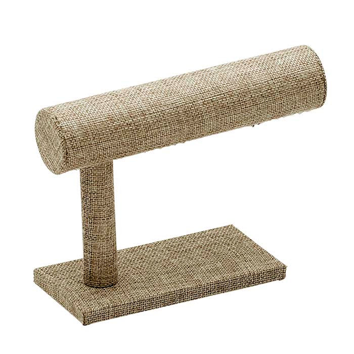 Juuttikangaspalkkinen rannekorunäyttö