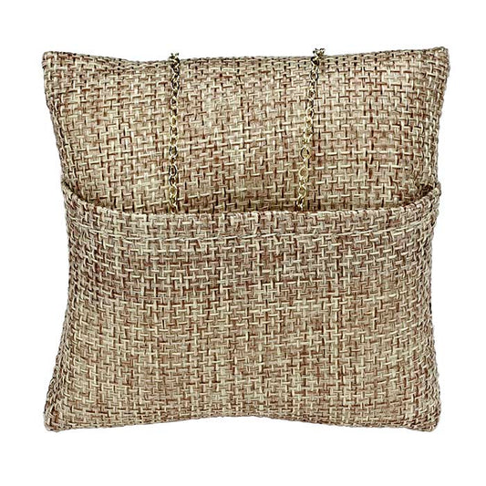 وسادة عرض من الخيش