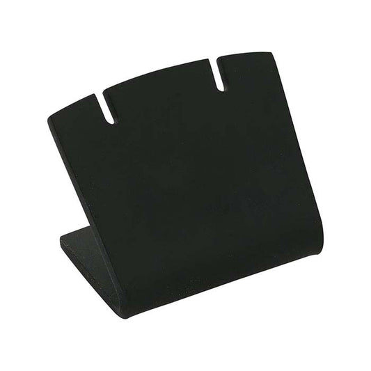 عرض قلادة أو أقراط أكريليك أسود مطفي