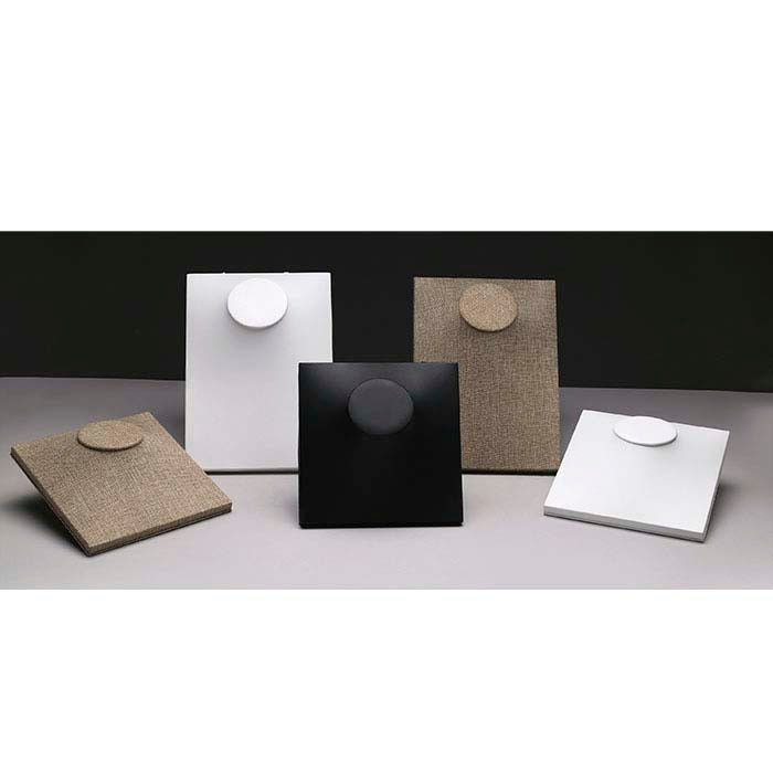 Espositore per Collana a Cavalletto a Doppia Posizione in Juta, 165,1 mm