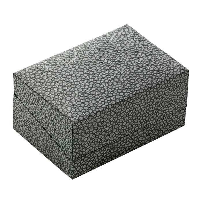 Stringray Textured Double Ring Gift Box