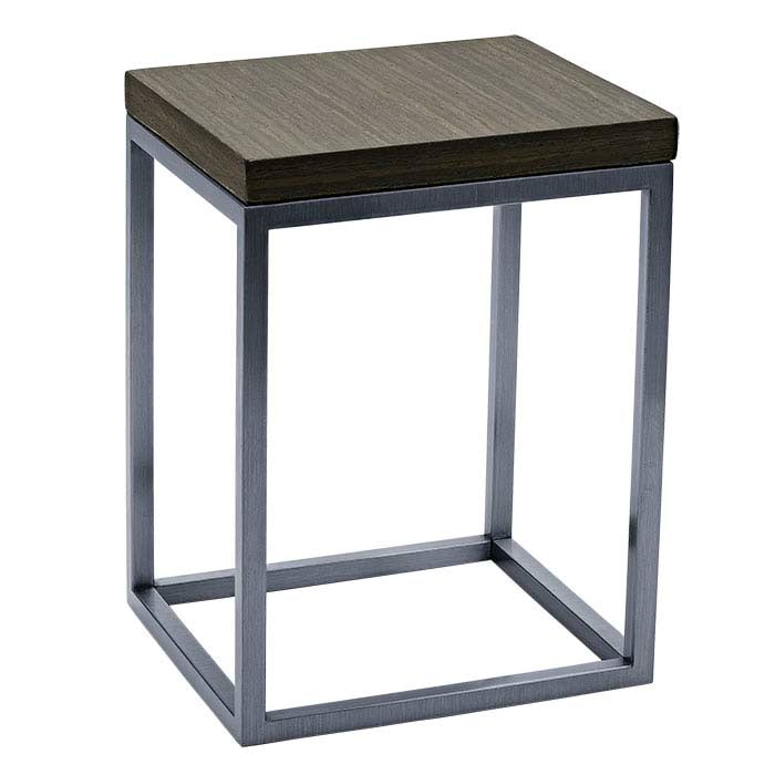 Steel 101.6mm x 101.6mm x H Frame with Changeable "Ebony" Riser Insert