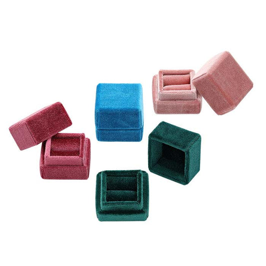 Antieke Vierkante Ringendoos Assortiment