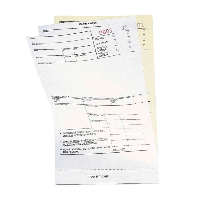 Trak-It Ticket®, 500 Quantity